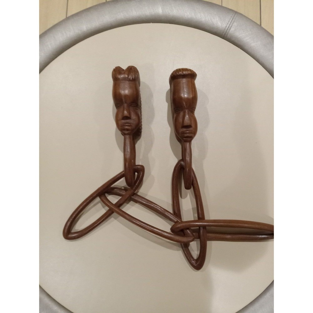 Vintage African Hand Carved Art